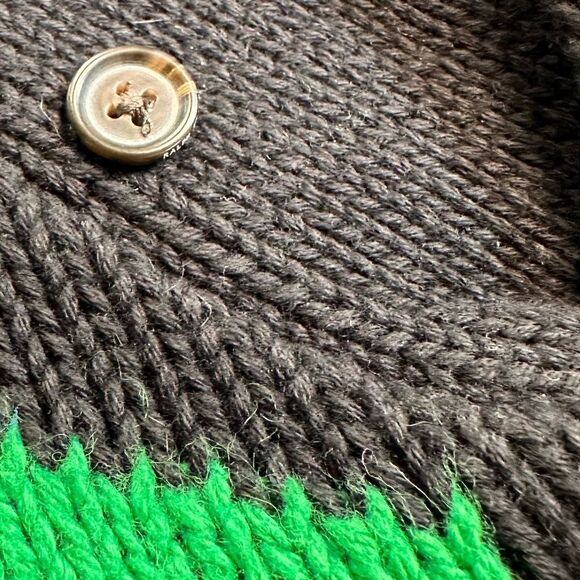 Polo Ralph Lauren Unisex Multi Geometric Shawl Collar Apres Ski Sweater - Picture 15 of 16